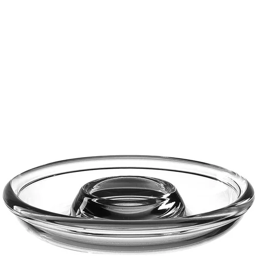Jardin actuel：Coquetier en verre transparent Ciao - Ø 12 x H 2 cm