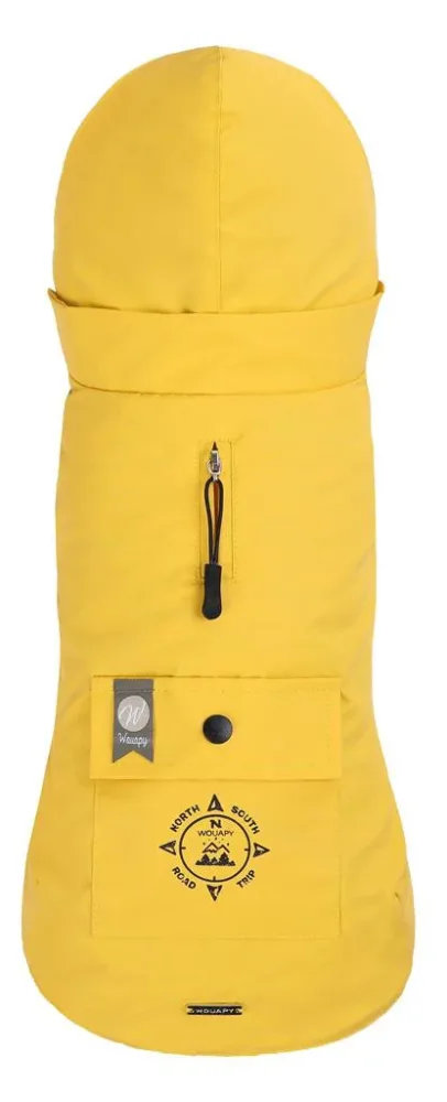 Tout pour le jardin：Ciré pour chien coloris jaune Wouapy Basic - Taille XS