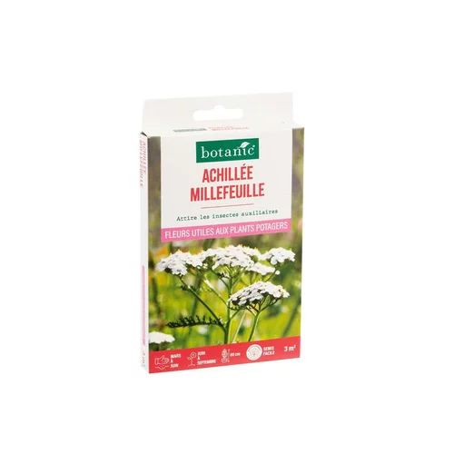 Tendance jardin：Achillée millefeuille botanic® - graines à semer (3 m²)