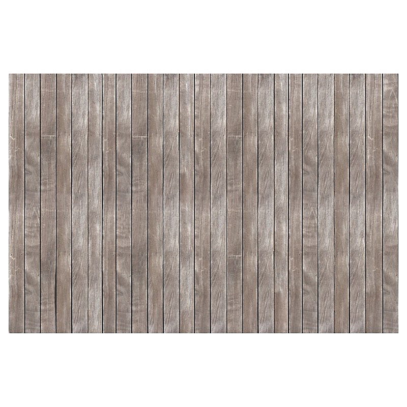 Brise vue imprimé TECK – H.2 x L.3 m, 100% occultant, Made in France par Scenolia + kit de fixation offert