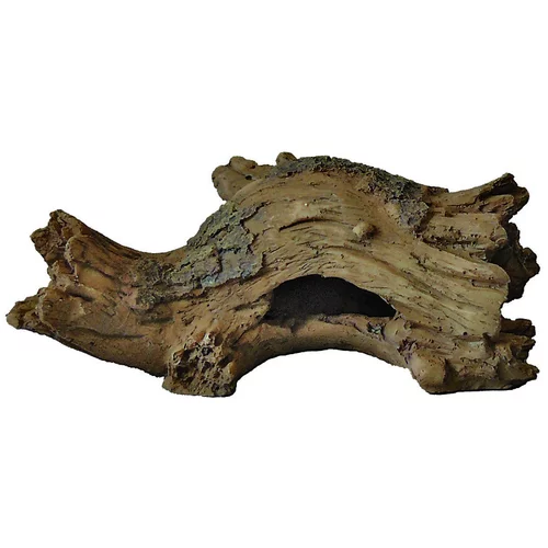 Jardin & maison:Sf Log Wood S Déco Résine 17,5x10x8 cm