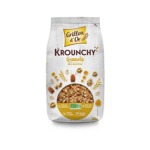Sélection pour votre jardin：Krounchy Granola Bio - 500 g