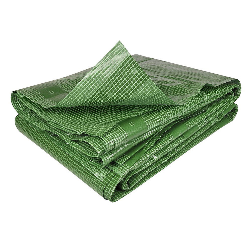 Bache de protection armee 2 × 3 M verte 160G m2 decoupable sur mesure
