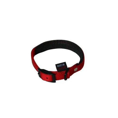 Facile jardin：Collier chien 65cm rouge confort 25mm