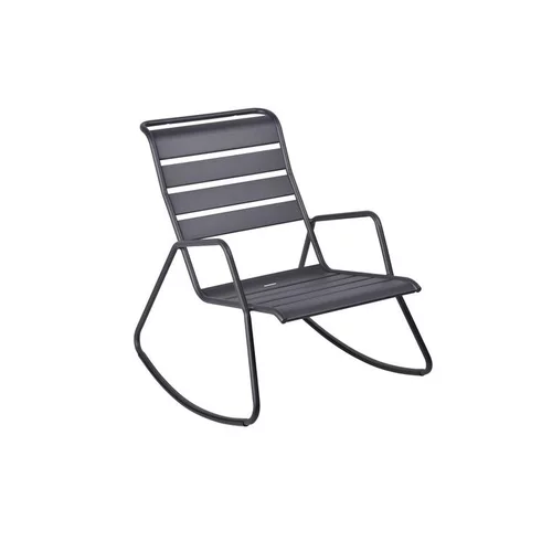 Accessoire extérieur:Fauteuil rocking chair coloris carbone Monceau Fermob - 72 cm