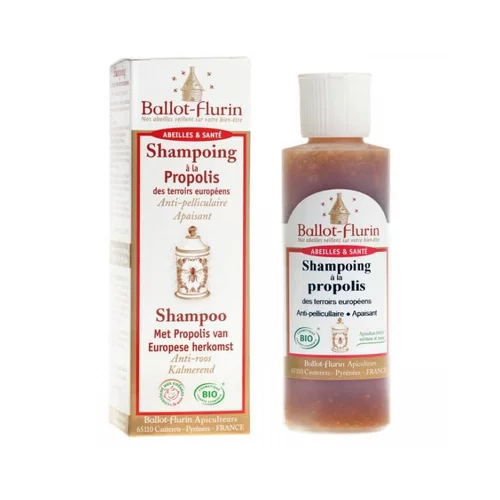Pour un extérieur plus agréable：Shampoing traitant à la Propolis flacon 125 ml Marron