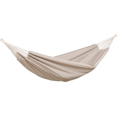 Hamac artisanal brésilien avec sac de rangement (Sable)