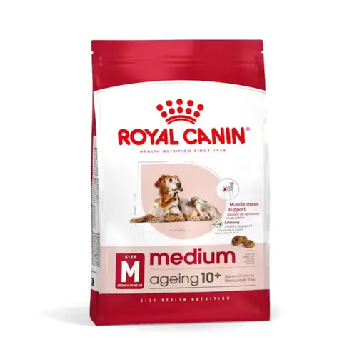 Idée jardin：Croquettes pour chien senior de taille moyenne Royal Canin Medium Ageing 10+ - 15 kg