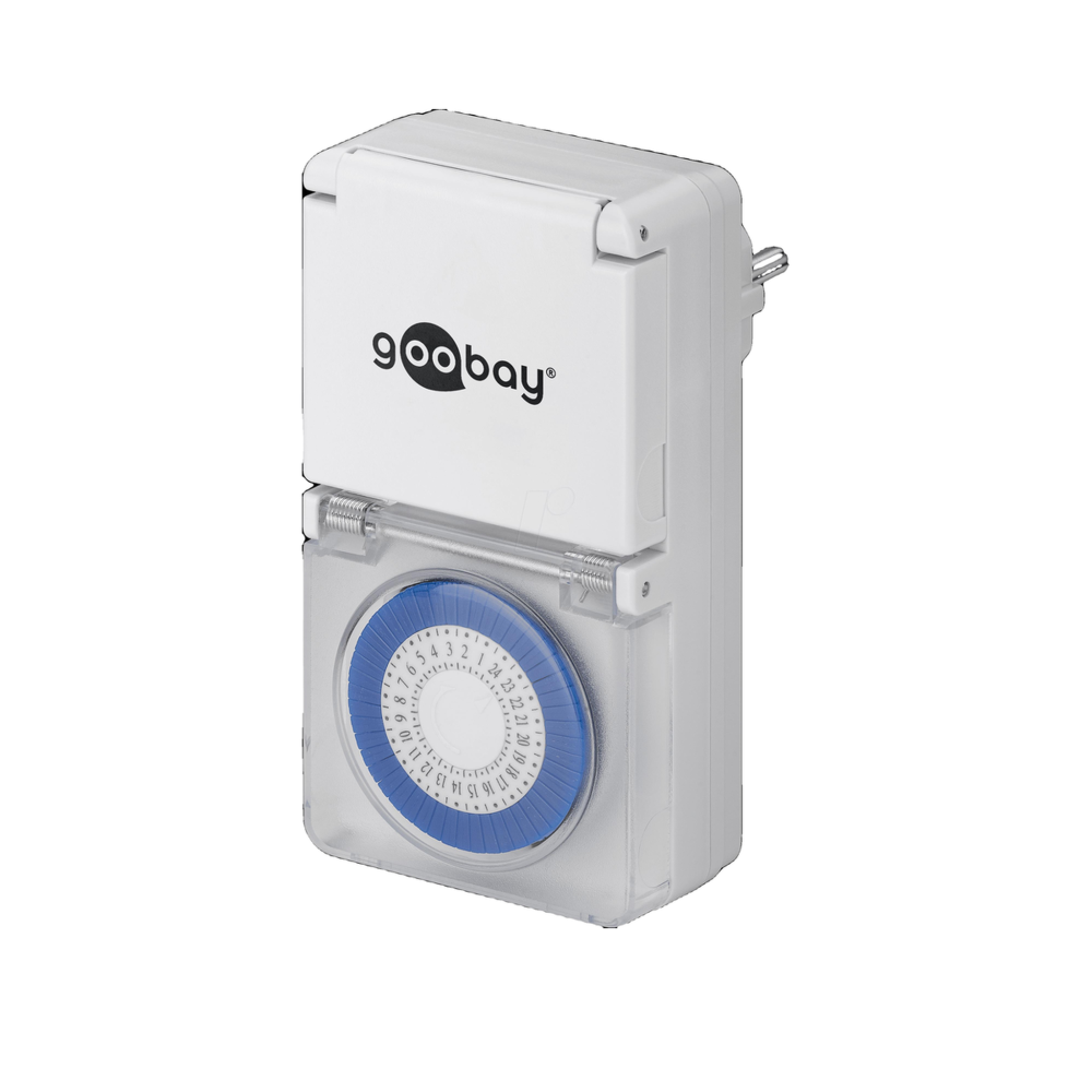 GOOBAY Programmateur Goobay 73289 3500W étanche – Solutions extérieures