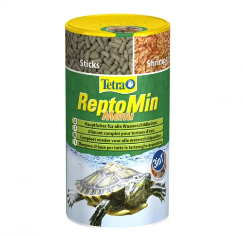 Extérieur moderne：Alimentation spécialisée reptiles, 44g - 250ml, TETRA ReptoMin Menu