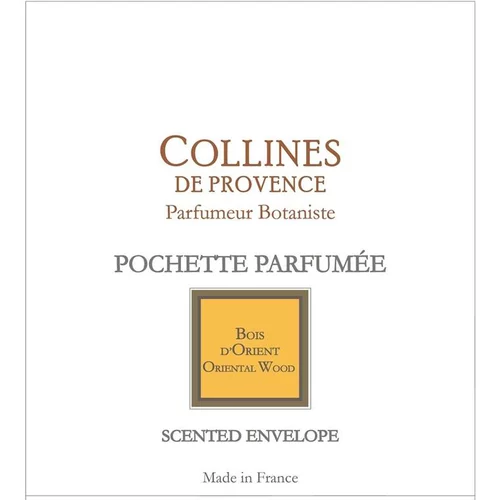 Jardin durable:Pochette parfumée les Naturelles senteur bois d’Orient 6 g