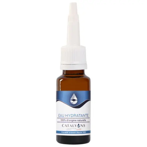 Pour un jardin agréable:Eau hydratante à l’acide hyaluronique en flacon compte-gouttes Catalyons - 20 ml