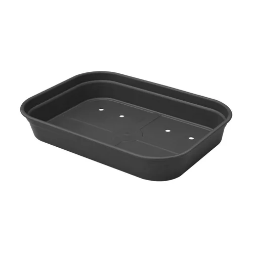 Accessoire au jardin:Plateau de culture noir taille M 26 x 36 cm