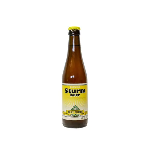 Pour votre quotidien：Bière blonde bio sans gluten Sturm - 33 cl