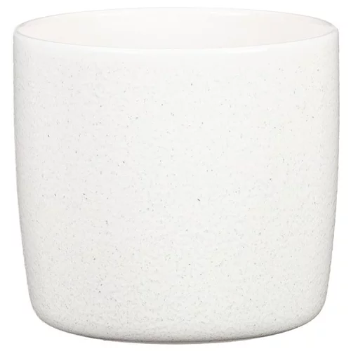 Utile jardin：Cache-pot en céramique blanc Scheurich 900 Perla - Ø 13 cm