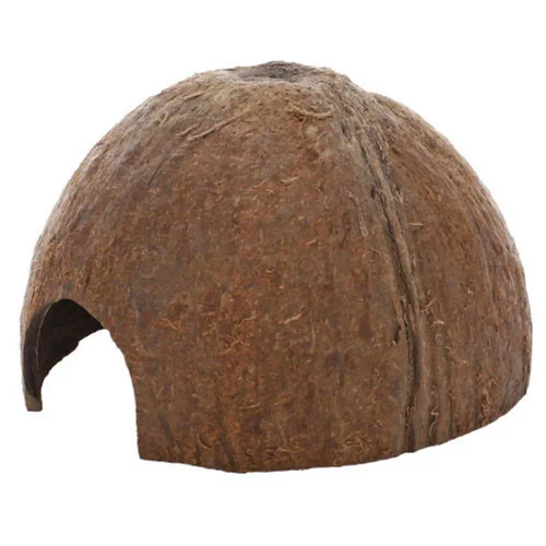 Une idée pour le jardin:Décor pour aquarium coloris marron Grotte coco Hobby Aqua Cave - Taille S