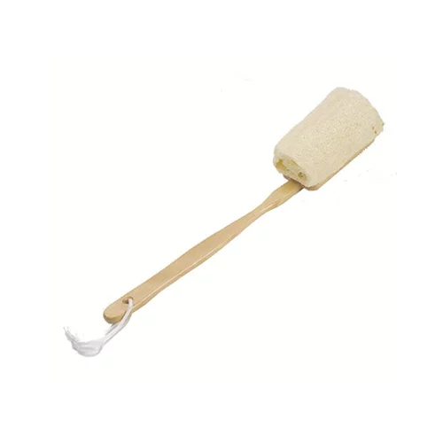 Les essentiels du jardin:Brosse pour le dos en loofa 41cm