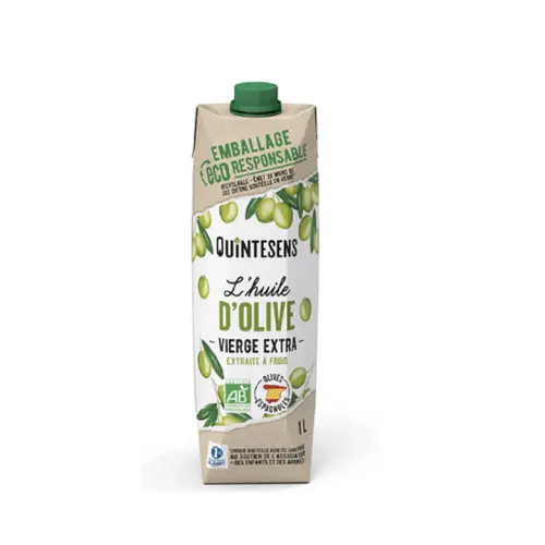 Solution pratique:Huile d'olive vierge Extra bio - 1 L