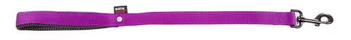 Accessoire pour le jardin:Laisse double en nylon coloris mauve Martin Sellier - L 25/60