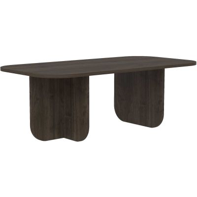Table basse en aggloméré Becaj (Noyer)