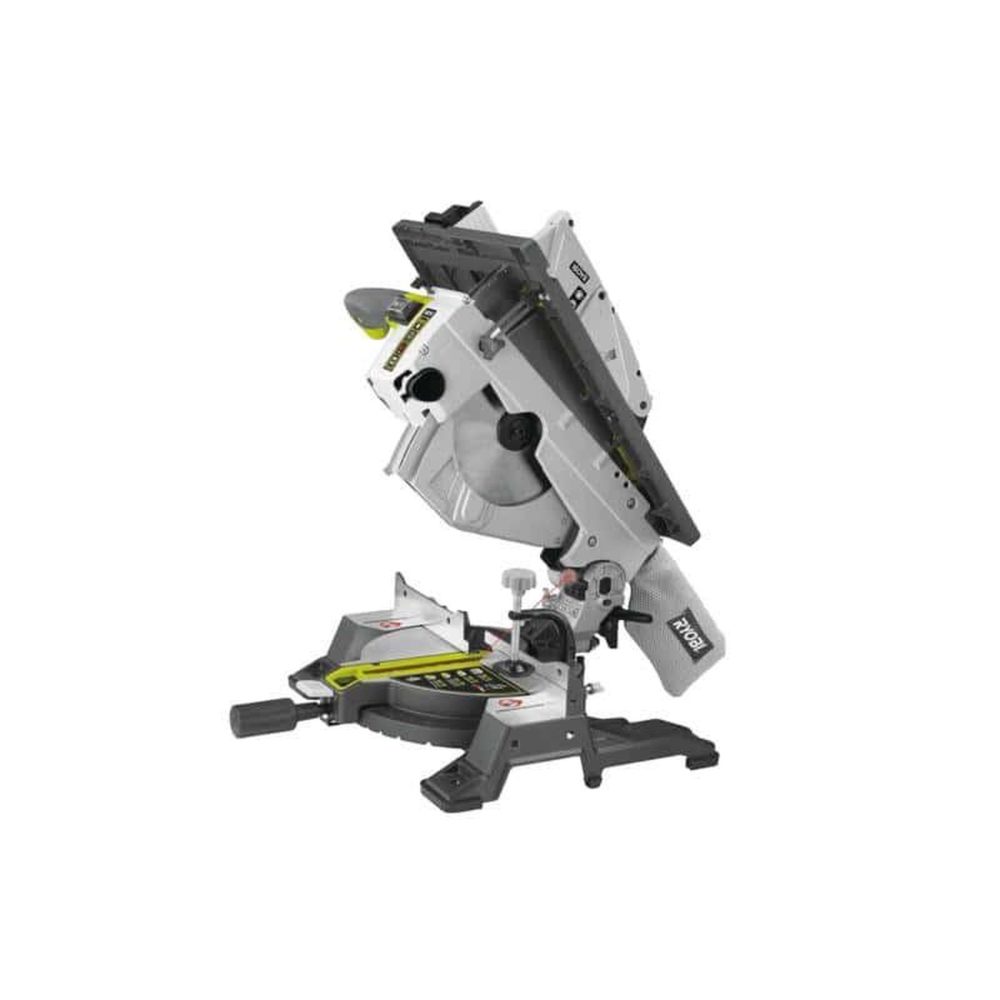 Ryobi Scie combinée table et onglet électrique RYOBI 1800W 254mm RTMS1800-G – Mobilier de jardin