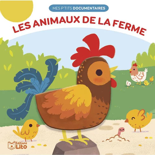 Extérieur adapté：Livre "Les animaux de la ferme", Ed LITO