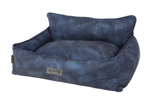 Équipement au jardin：Corbeille pour chien bleu Kensington Scruffs – Taille M