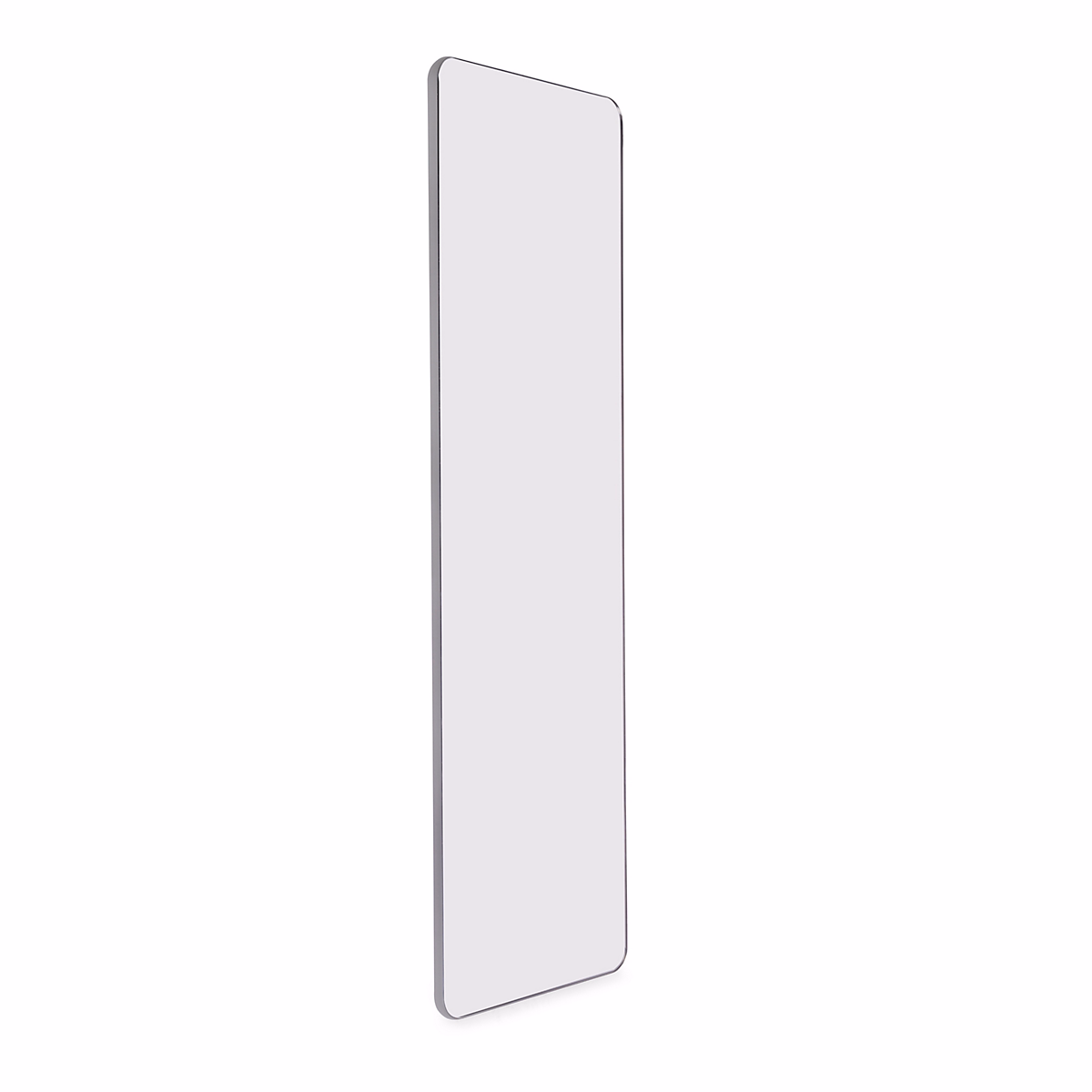 Emuca Miroir extractible pivotant 1000 × 300 mm Aluminium verre Quartz