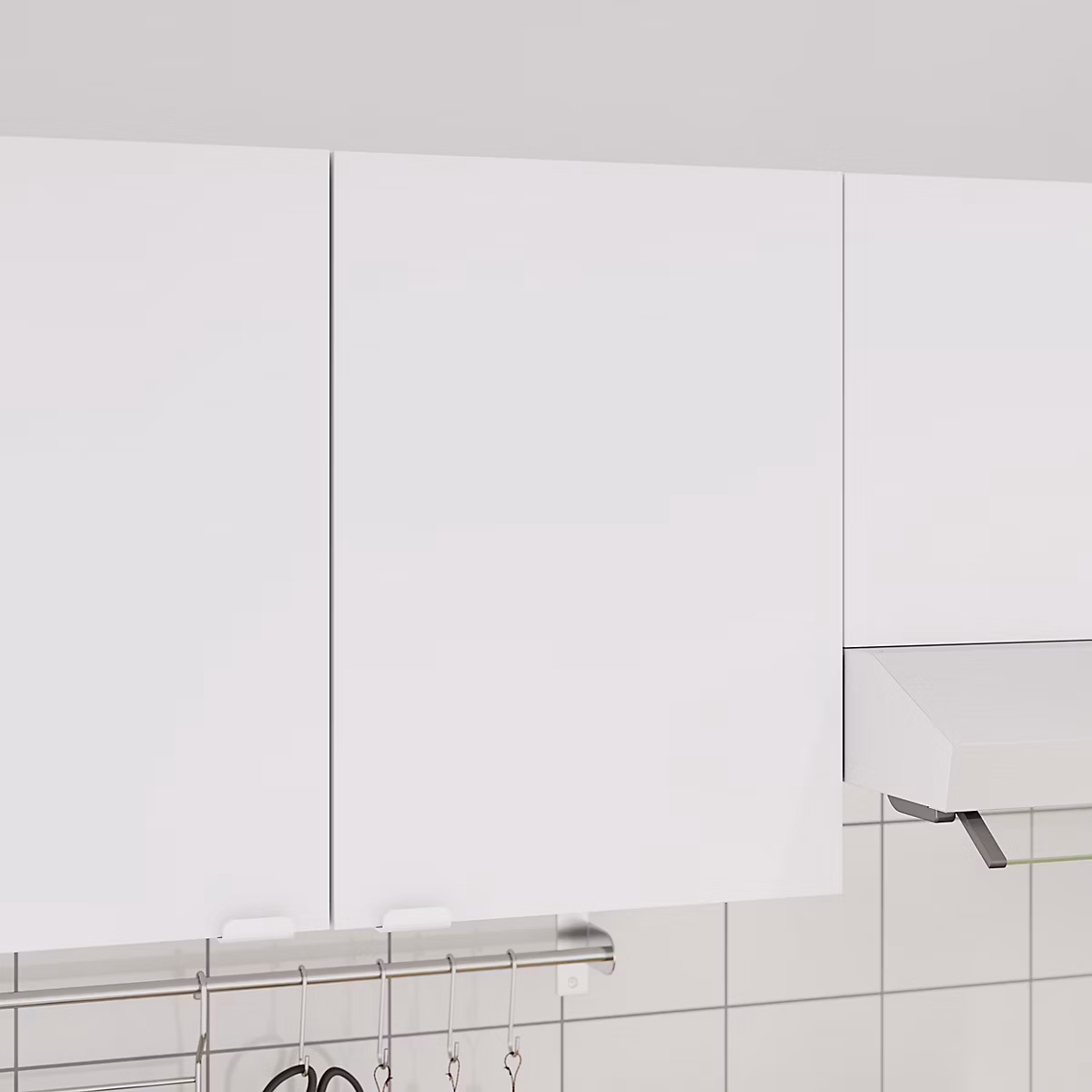 Meuble haut de cuisine 1 porte blanc l.40 x H.55 cm Izee – Réf. VKELLVZDT7304530334