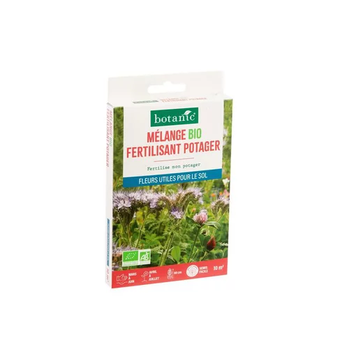 Équipement pour le jardin:Mélange de graines fertilisant pour potager bio botanic® - graines à semer (10 m²)