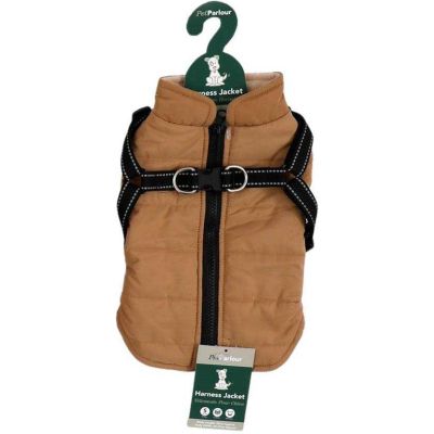 Veste harnais pour chien 25 cm (Taupe)