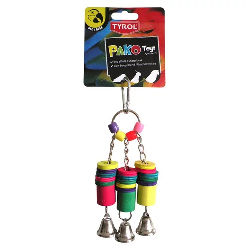 Une idée pour vos extérieurs：Jouet chichi pako bec tyrol multicolore 20 cm