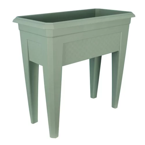 Jardin passion：Potager sur pieds coloris vert 42 litres Riviera Izigarden - 59,50 x 33 x 73,5 cm