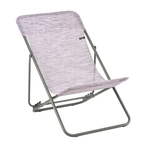 Facile dehors:Maxi transat violet 62 x 83 x 94 cm