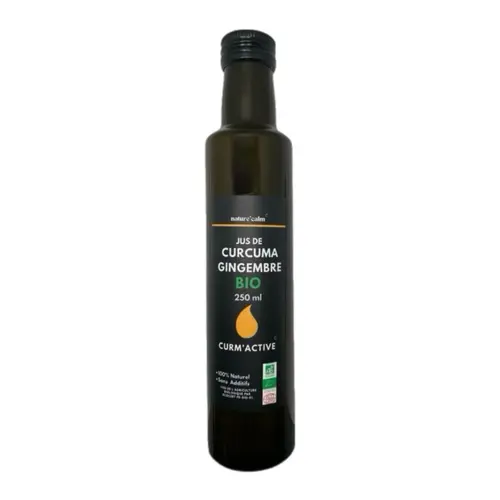 Jardin plaisir：Jus de curcuma et gingembre bio Nature Calm - 250 ml