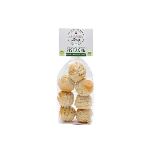 Jardin adapté：Macarons bio à la pistache Biscuit bio des Savoie - 150 g