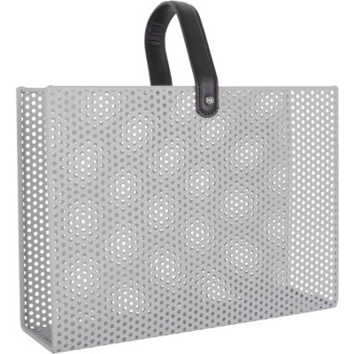 Range magazine en métal Perky (Gris foncé)