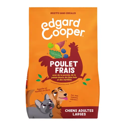 Jardin à organiser:Croquettes pour chien adulte au poulet sans céréales Edgard & Cooper - 2,5 kg