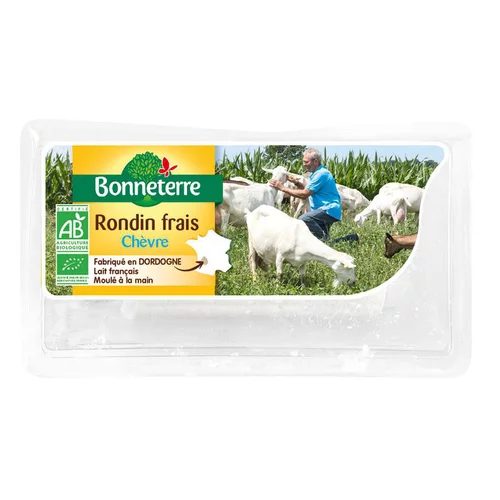 Jardin confort plus:Rondin de chèvre frais - 180 gr