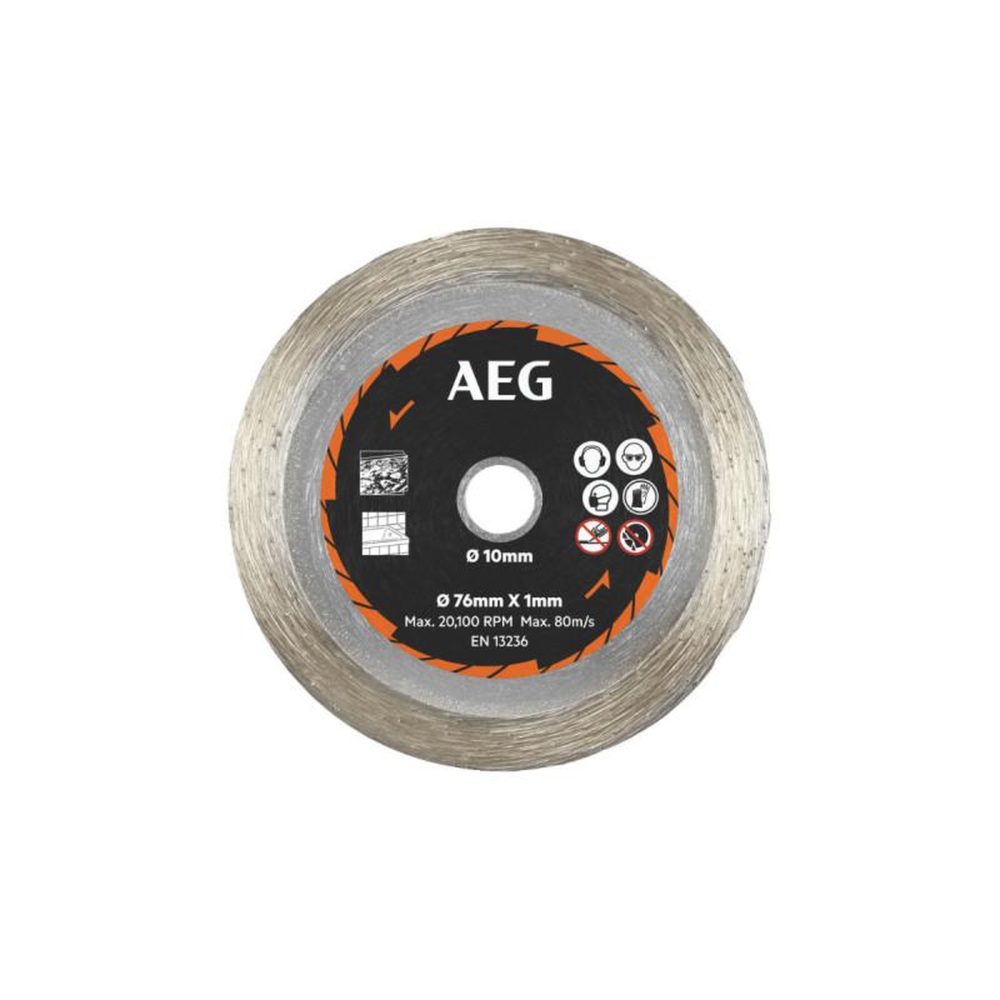 AEG Disque abrasif diamanté – Matériel de jardin