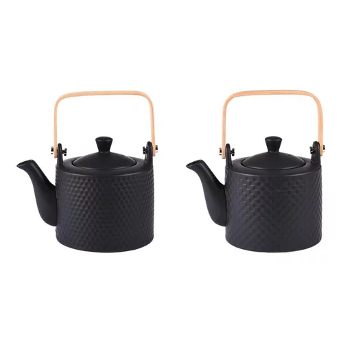 Pratique extérieur：Théière porcelaine Ø12,5xH13 cm