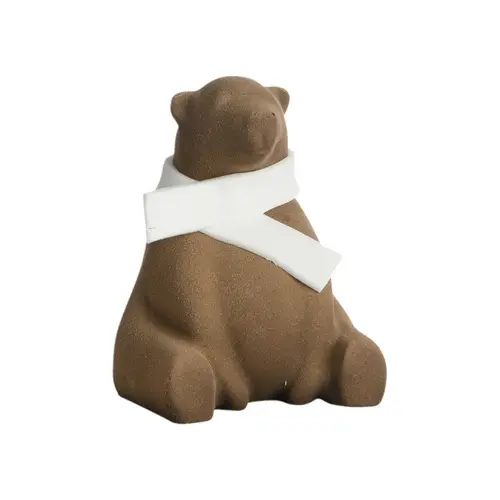 Solution pratique:Ours brun garni chocolat noir Chooc - 130 g