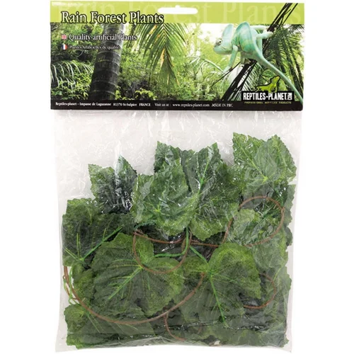 Idée simple:Plantes artificielles pour terrarium en soie coloris vert Reptile Planet Amazon Jungle Vine - 2,6 M