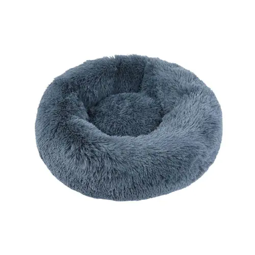 Pour valoriser votre jardin:Corbeille ronde moelleuse grise pour chien et chat Wouapy - 90 cm