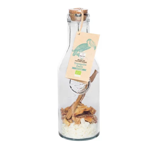 Pour tous jardins：Mélange pour Rhum Arrangé Tranquille Emile Bio carafe cocktail 110 g