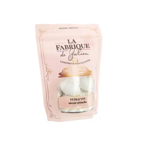 Jardin bien-être:Sachet de guimauves pistache La Fabrique de Julien - 100 g