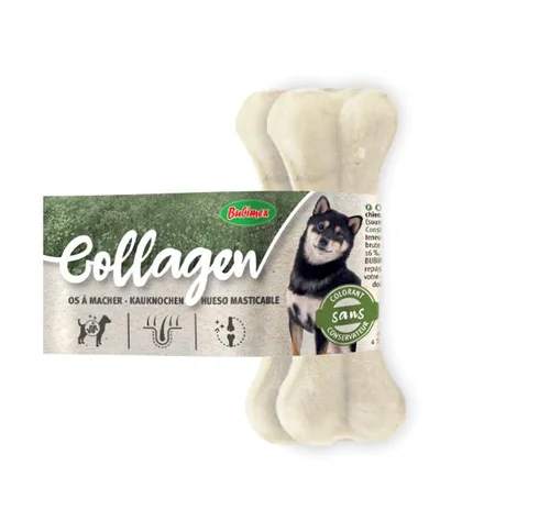 Votre jardin:Os pour chien collagène pressé Bubimex 11 cm - x 2