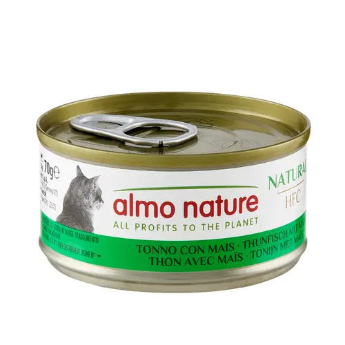 Autour du jardin:Pâtée pour chat HFC Natural au thon et maïs Almo Nature - 70 g