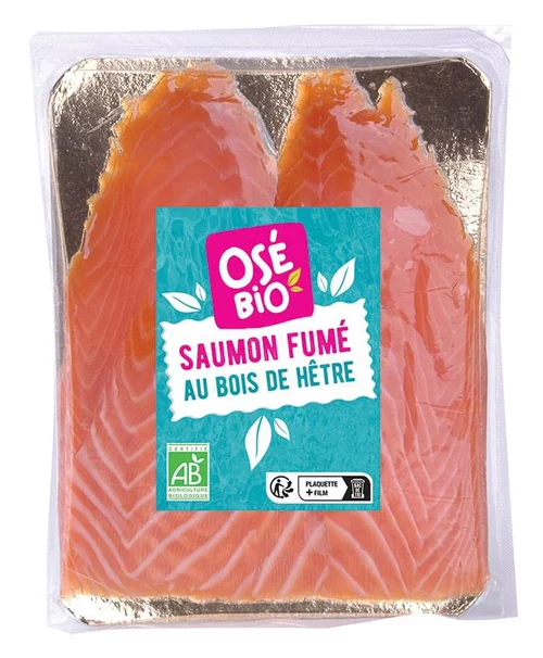 Jardin expert:Saumon fumé Ecosse 2 tr Ose bio - 80 g