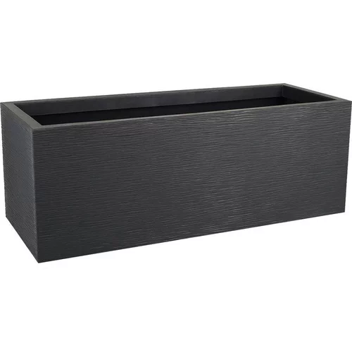 Jardin et confort:Jardinière Graphit' Up 57 L coloris gris anthracite - 79,5 x 29,5 x 29,5 cm